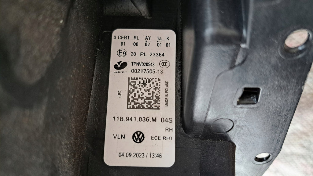 Frontscheinwerfer VW Id.4 11B941036 Rechts Scheinwerfer Headlight SCH3663517367ry