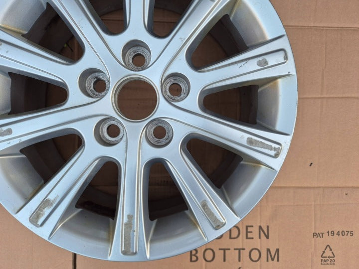 1x Alufelge 16 Zoll 6.5" 5x114.3 45ET Toyota Corolla Rim Wheel FEL9089860943uy