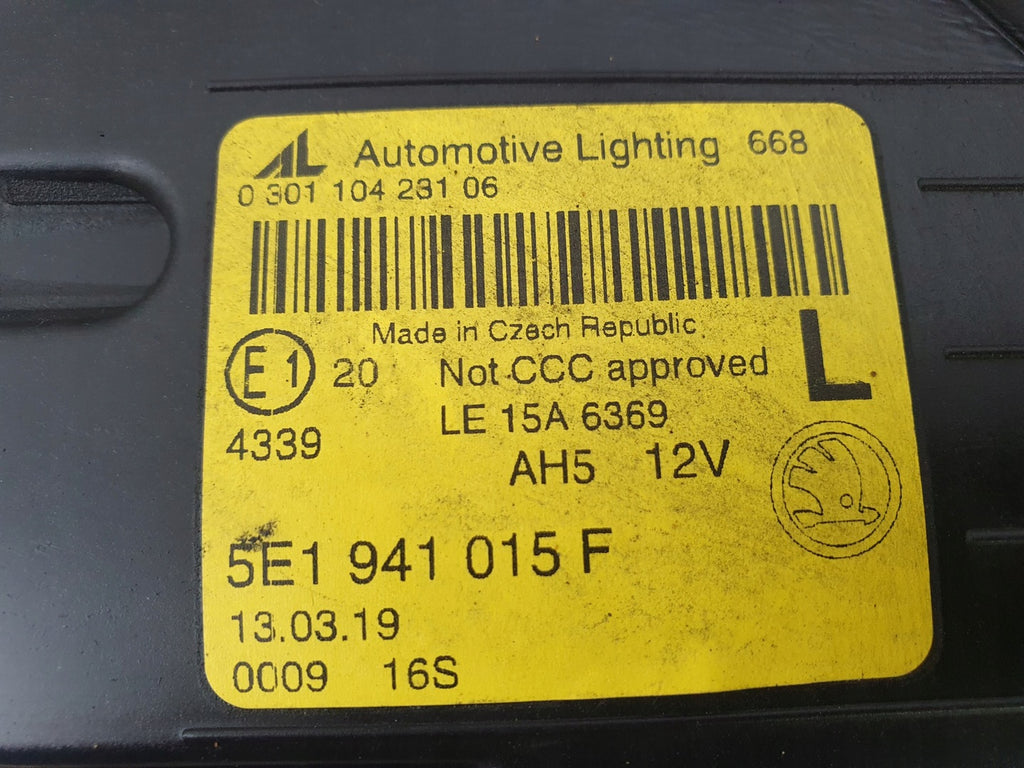 Frontscheinwerfer Skoda Octavia III 5E1941015F LED Links Scheinwerfer Headlight SCH5531704476tn