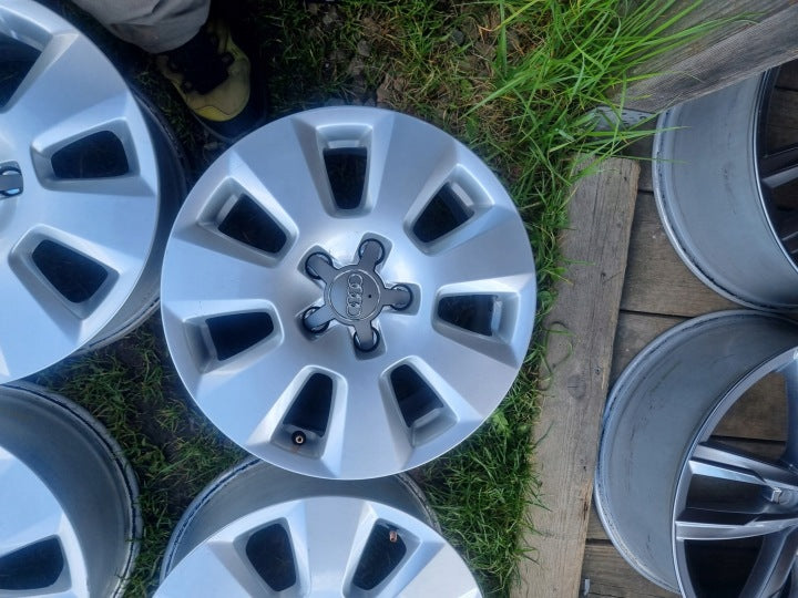 4x Alufelge 16 Zoll 7.5" 5x112 37ET Glanz Silber 4G0601025 Audi Rim Wheel FEL6662151195cp