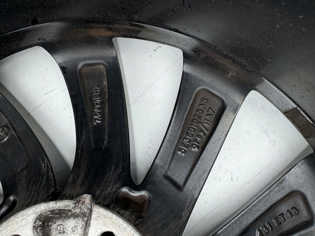 1x Alufelge 18 Zoll 7.5" 5x112 48ET 5E3601025AS Skoda Rim Wheel