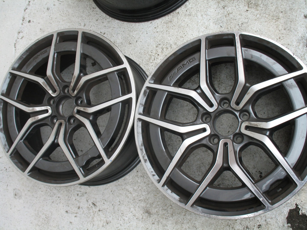 1x Alufelge 19 Zoll 8.0" 5x112 43ET A2134016500 Mercedes-Benz Amg Rim Wheel FEL7756428230vt