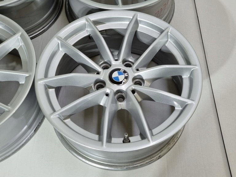 4x Alufelge 16 Zoll 6.5" 5x112 22ET Glanz Silber 6876921 BMW Rim Wheel FEL6091212891ii