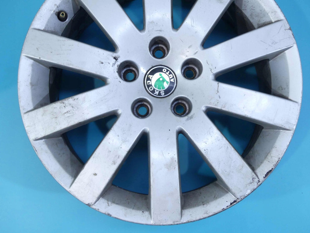 1x Alufelge 17 Zoll 7.0" 5x112 37ET 3U0601025D Skoda Octavia Ii Rim Wheel FEL9918732472ev