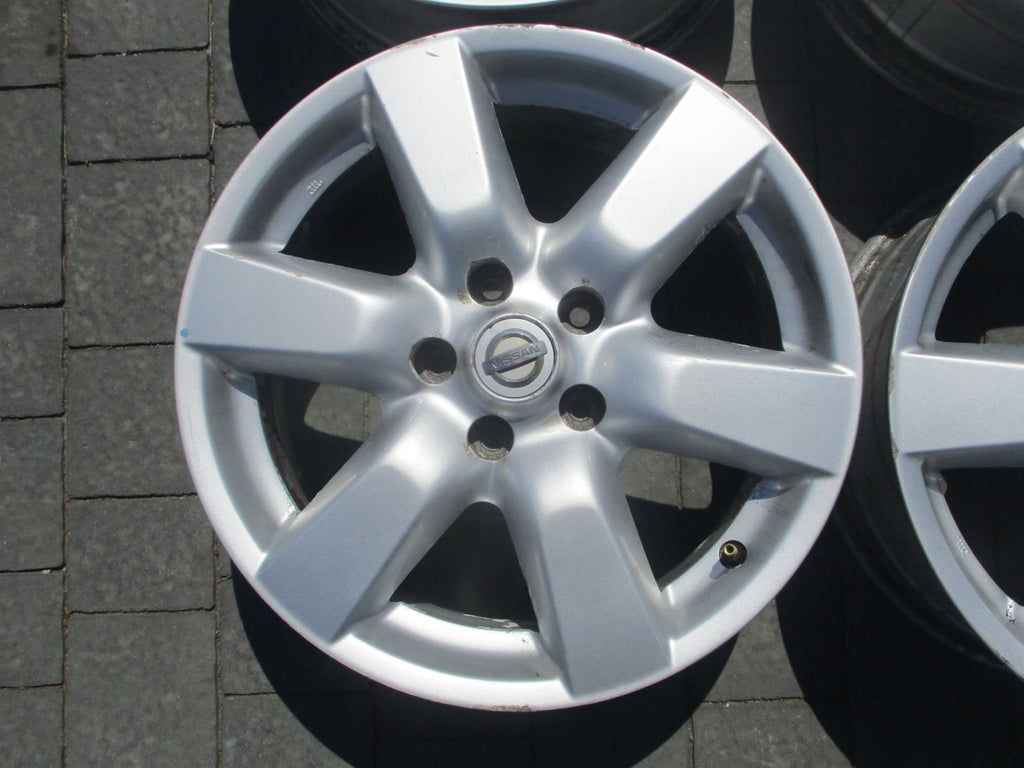 4x Alufelge 17 Zoll 6.5" 5x114.3 Nissan Rim Wheel FEL5844431501bq