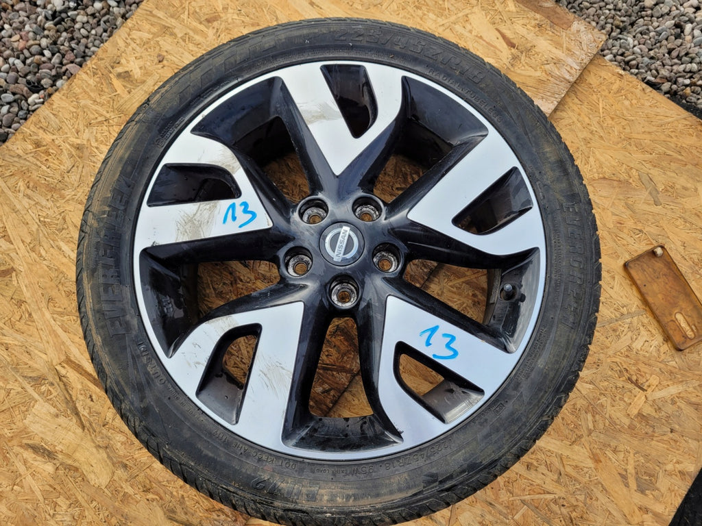 1x Alufelge 18 Zoll 7.0" 5x114.3 47ET 40300-BX80 Nissan Juke Rim Wheel FEL9588164871ix