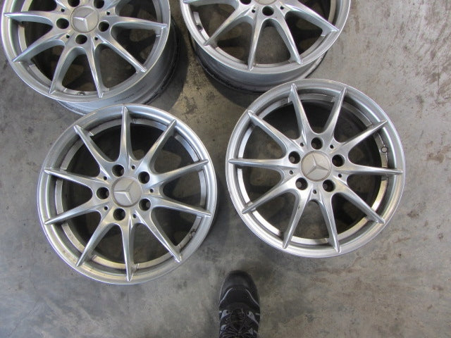 4x Alufelge 16 Zoll 6.0" 5x112 A1694012102 Mercedes-Benz Rim Wheel FEL3996160792jm