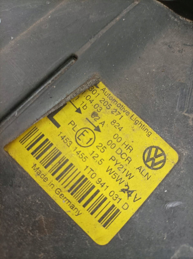 Frontscheinwerfer VW Touran 1T0941031D 5907911126483 Links Headlight SCH6273737735bt