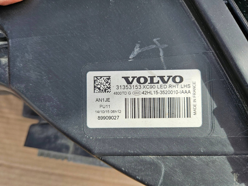 Frontscheinwerfer Volvo Xc90 31353153 Links Scheinwerfer Headlight