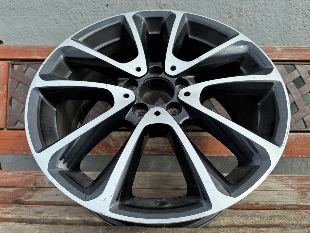 1x Alufelge 18 Zoll 8.0" 5x112 43ET Glanz Schwarz A2134011600 Mercedes-Benz W213 FEL9727252833lx