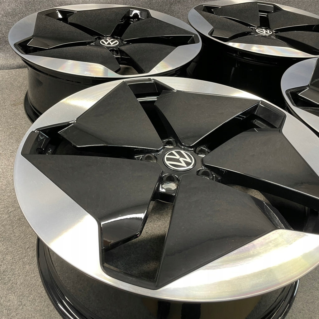 4x Alufelge 20 Zoll 7.5" 5x112 44ET Glanz Schwarz 10A601025B VW Id.3 E11 FEL3272940960gs