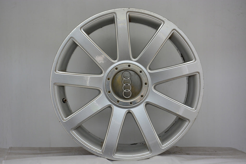 4x Alufelge 19 Zoll 8.0" 5x112 42ET Glanz Silber Audi Rim Wheel