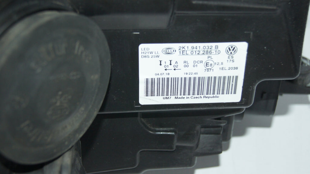 Frontscheinwerfer VW Caddy III 2K1941032B Xenon Rechts Scheinwerfer Headlight SCH5343888849zs