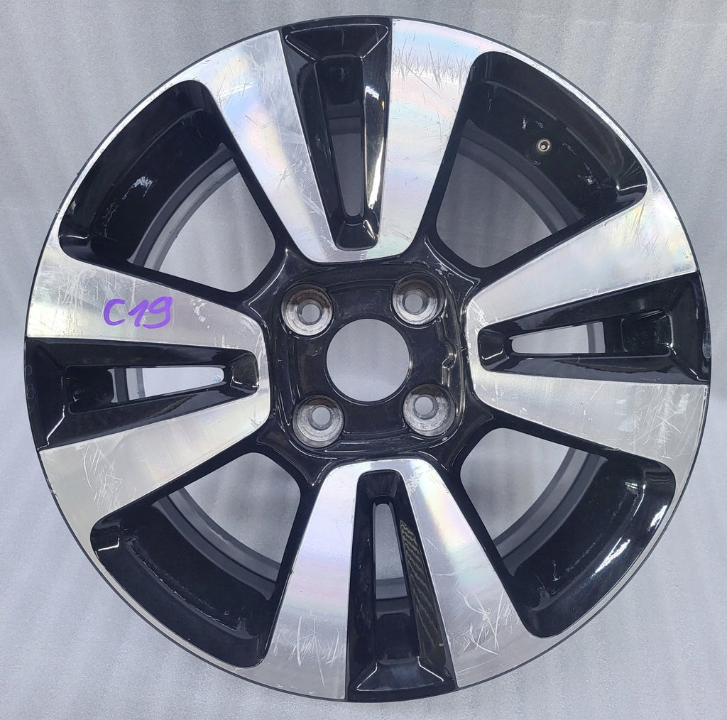 1x Alufelge 16 Zoll 6.5" 4x108 20ET Glanz Schwarz 9813075077 Citroën Cactus FEL8586402106uc