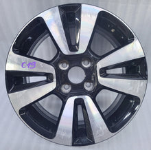 Load image into Gallery viewer, 1x Alufelge 16 Zoll 6.5" 4x108 20ET Glanz Schwarz 9813075077 Citroën Cactus FEL8586402106uc