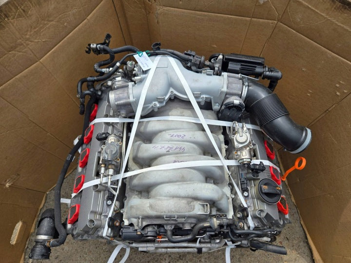Motor Audi BXA 5.2 435PS 320kW 129TKm 2007 Benzin Engine Komplett MOT2658941719mo
