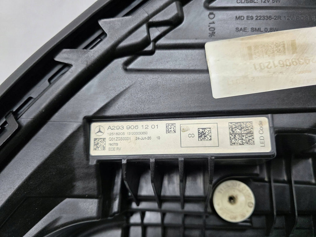 Frontscheinwerfer Mercedes-Benz Eqc A2939061201 Full LED Rechts Headlight SCH6607580990np