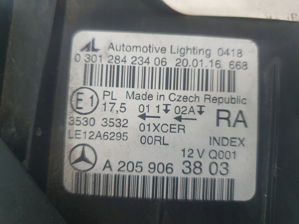 Frontscheinwerfer Mercedes-Benz A2059063803 Rechts Scheinwerfer Headlight SCH7145353618qb