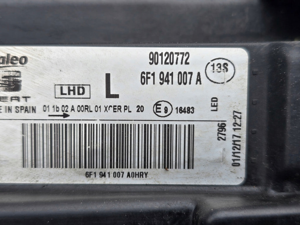 Frontscheinwerfer Seat Ibiza I 6F1941007A LED Links Scheinwerfer Headlight SCH1985504879im