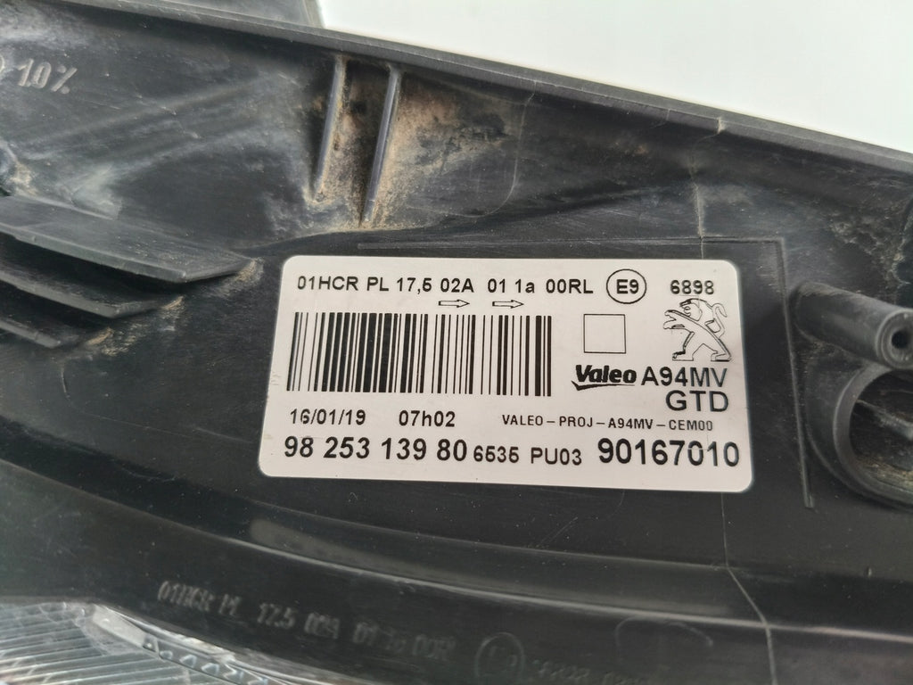 Frontscheinwerfer Peugeot 2008 9825313980 LED Links Scheinwerfer Headlight