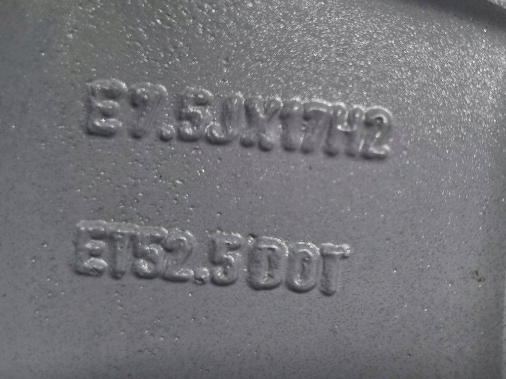 1x Alufelge 17 Zoll 7.5" 5x108 52 5ET Glanz Silber CJ5C-1007-B2 Ford Kuga Ii FEL4818783679tv