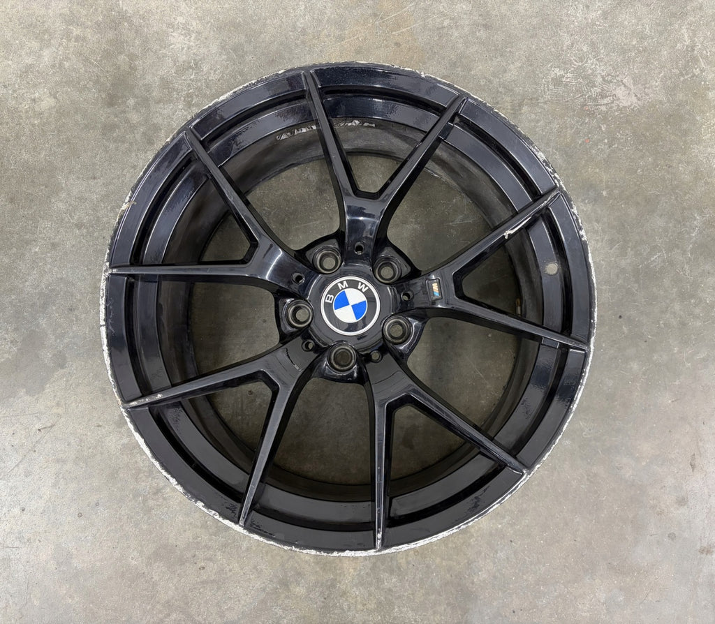 1x Alufelge 19 Zoll 9.5" 5x120 45ET BMW 1 Rim Wheel FEL9501585812vv