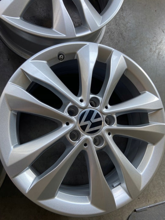 4x Alufelge 17 Zoll 7.0" 5x112 48 5ET Glanz Silber A2054018000 Mercedes-Benz I FEL9501591190jz