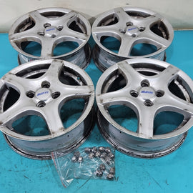 4x Alufelge 15 Zoll 5.5
