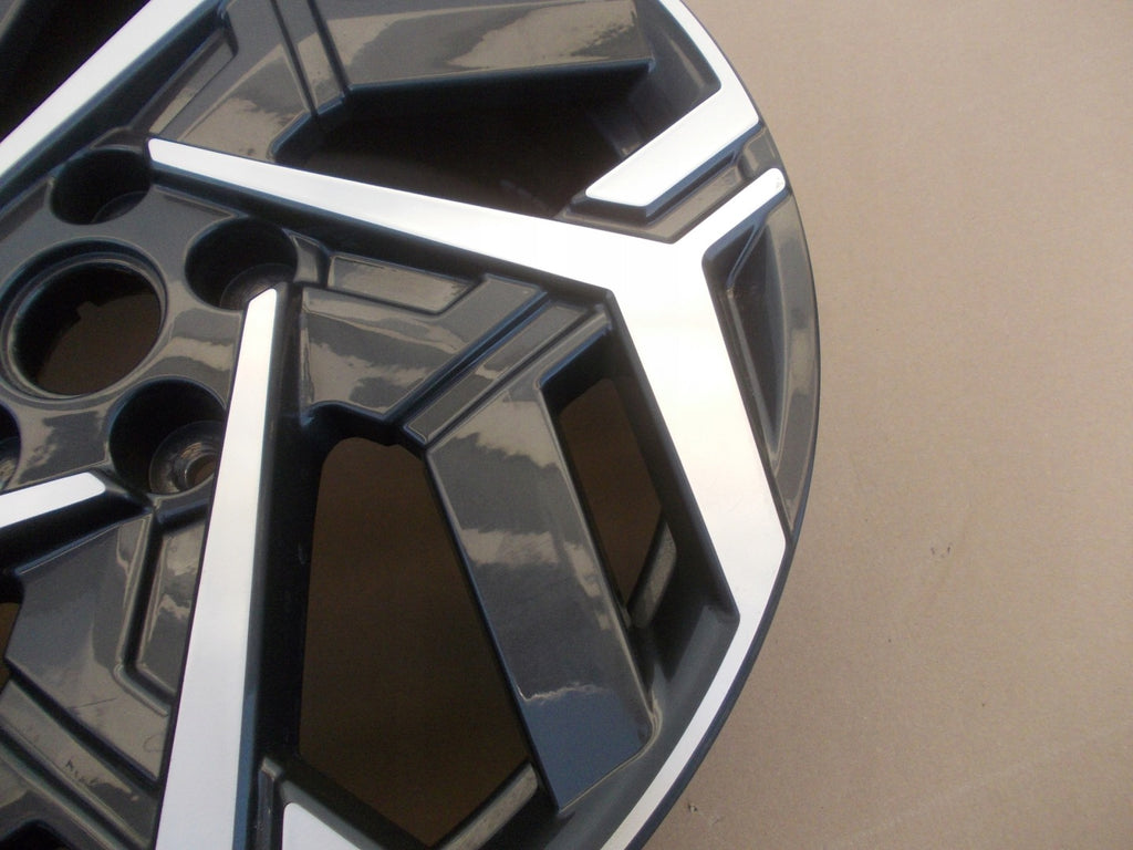 1x Alufelge 18 Zoll 7.0" 5x114.3 50ET Glanz Schwarz 52910-DF600 Hyundai Tucson FEL7063671920zj