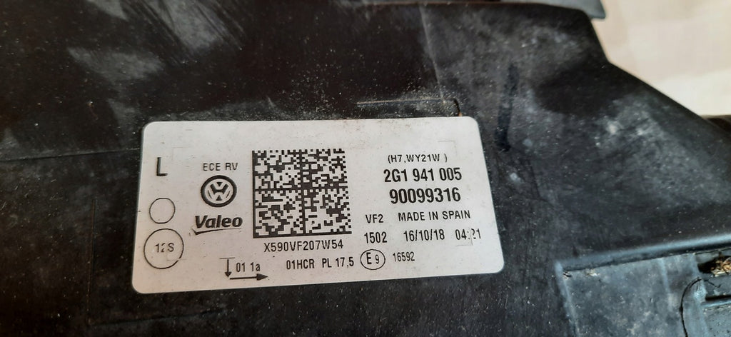 Frontscheinwerfer VW Polo 2G1941005 Ein Stück (Rechts oder Links) Headlight SCH8857511475fl