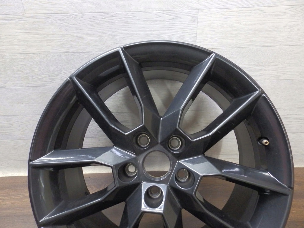 1x Alufelge 18 Zoll 7.5" 5x112 51ET Matt Grau Skoda Octavia Iii Rim Wheel FEL1732371475zx