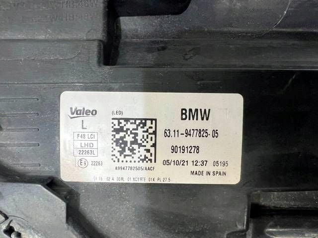 Frontscheinwerfer BMW X1 F48 9477825-05 Ein Stück (Rechts oder Links) Headlight SCH7737427263oi