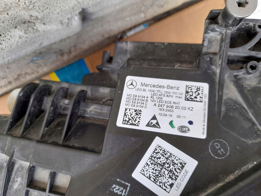 Frontscheinwerfer Mercedes-Benz W247 A2479062003 Rechts Scheinwerfer Headlight SCH7231587962ur