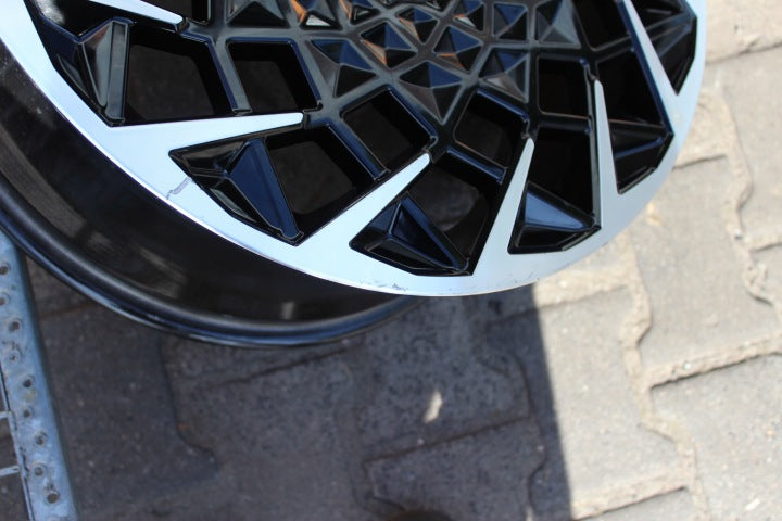 1x Alufelge 20 Zoll 8.5" 5x114.3 54 5ET Glanz Schwarz 52910-GI210 Hyundai Ioniq FEL6296388257qq