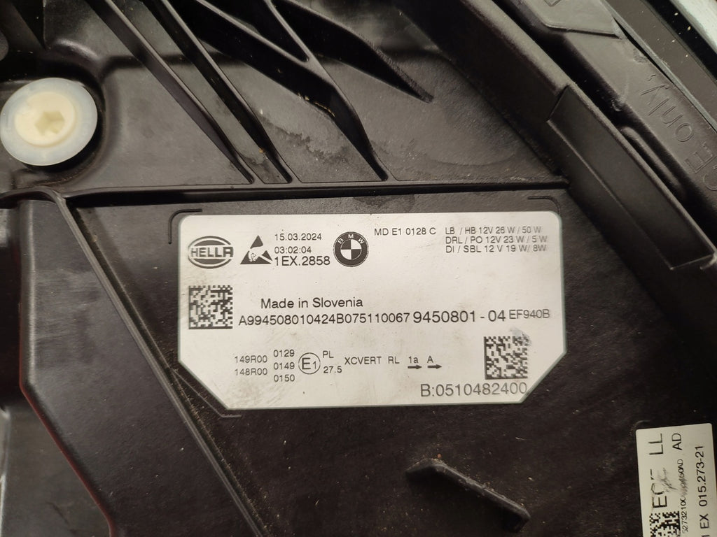 Frontscheinwerfer BMW G20 9450801 Full LED Ein Stück (Rechts oder Links) SCH8858904846mw