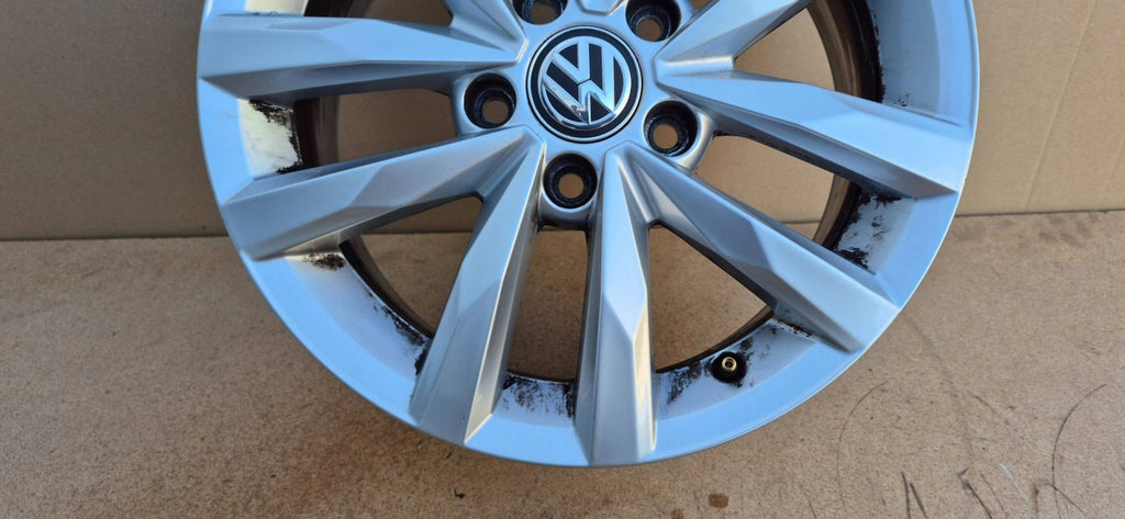 1x Alufelge 16 Zoll 6.5" 5x112 48ET 5TA601025 VW Touran Rim Wheel FEL8453930270wp