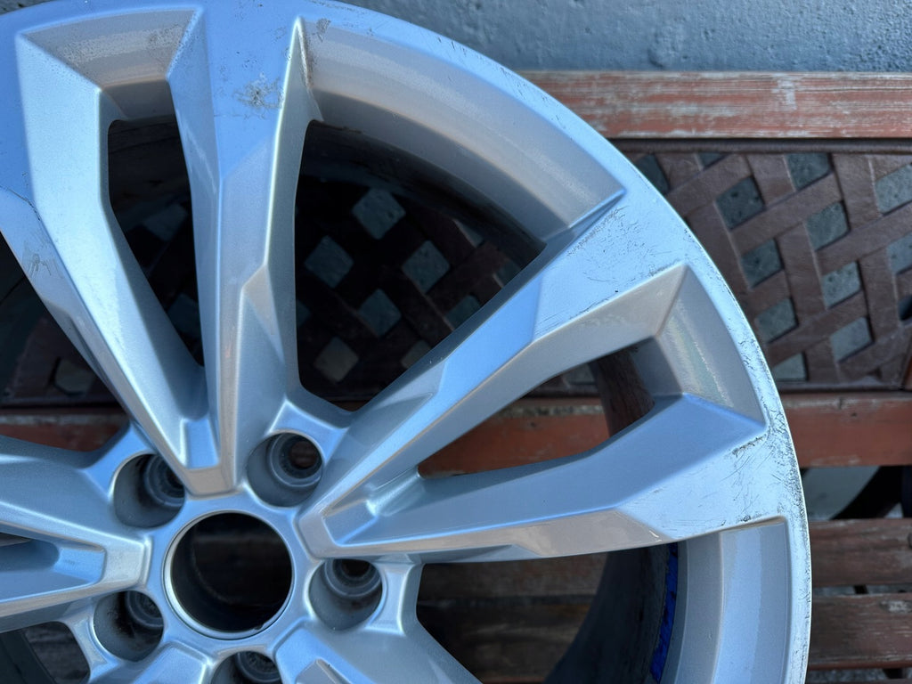 1x Alufelge 19 Zoll 8.5" 5x112 23ET 4M0601025CH Audi Q7 Rim Wheel