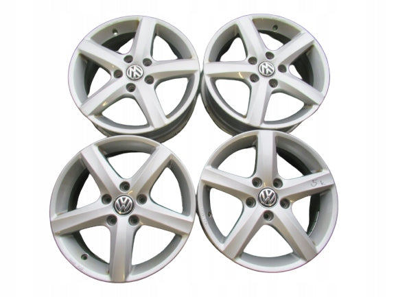 1x Alufelge 16 Zoll 6.0" 5x112 48ET 5G0071496 VW Golf VII Touran Rim Wheel FEL5257782060vk
