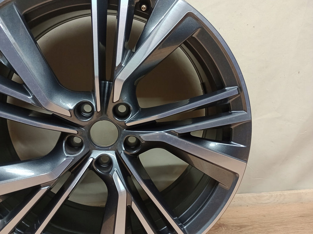 1x Alufelge 20 Zoll 8.0" 5x112 45ET Glanz 5LA601025 Skoda Enyaq Rim Wheel FEL1158453290tz