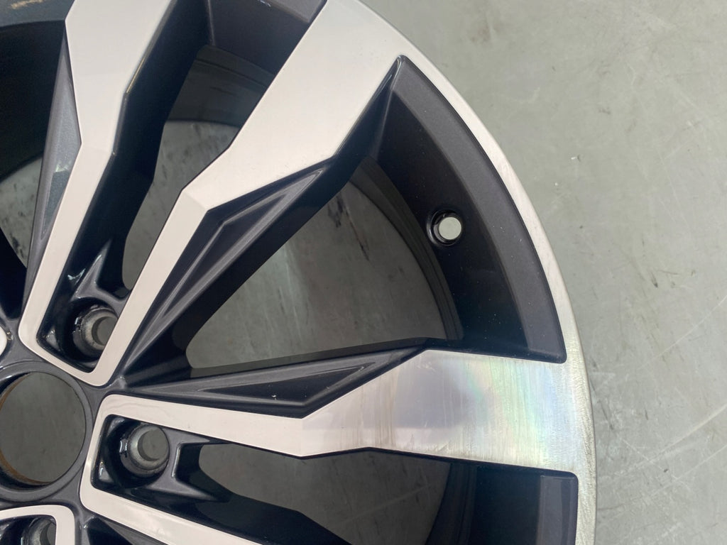 1x Alufelge 19 Zoll 8.0" 5x112 47ET Glanz Graphit 2GA601025F Mg T-Roc Rim Wheel FEL8588165071cq