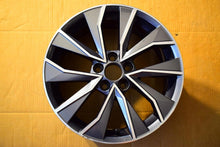 Load image into Gallery viewer, 1x Alufelge 16 Zoll 7.0&quot; 5x100 46ET Glanz Grau 6V0601025 Mg Fabia Iii Rim Wheel