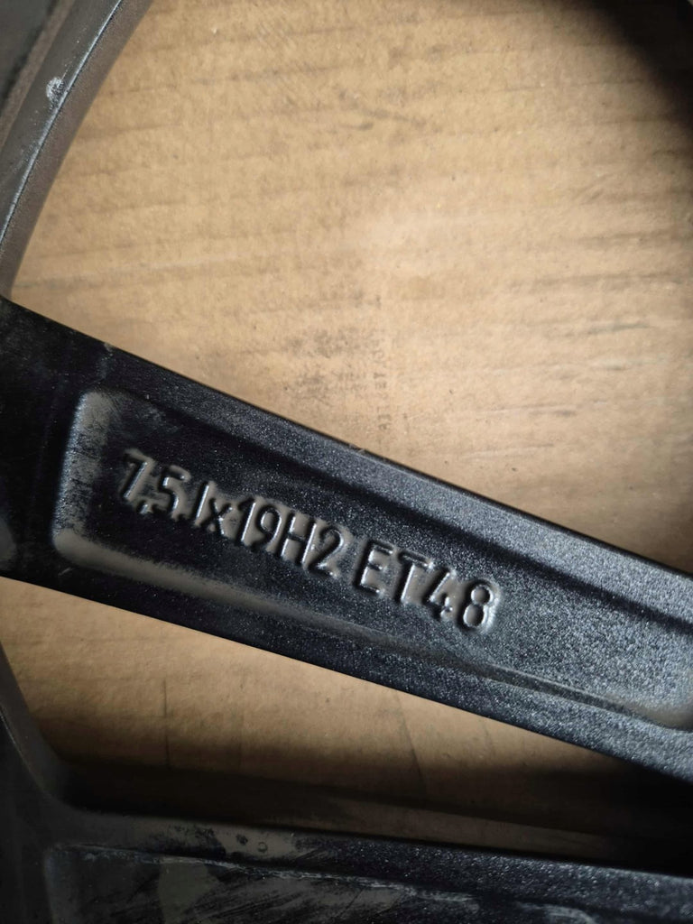 1x Alufelge 19 Zoll 7.5" 5x112 48ET Glanz Graphit 5E3601025S Skoda I Rim Wheel FEL1255630964ql