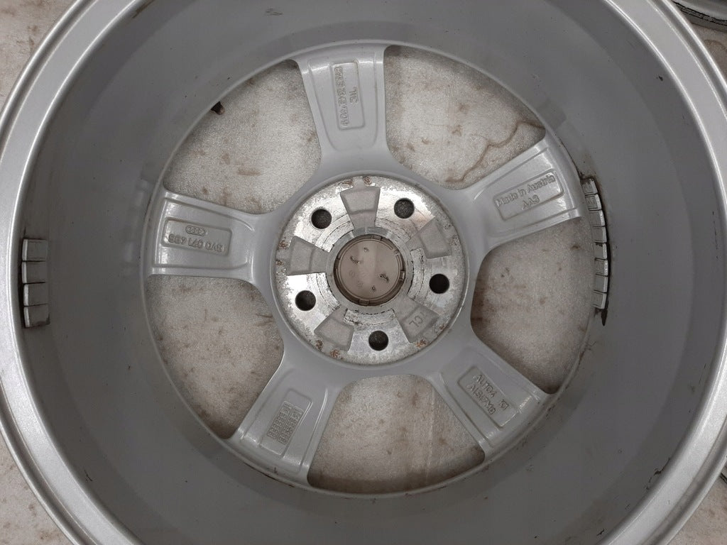 4x Alufelge 16 Zoll 6.0" 5x112 48ET Glanz Silber 8V0071496 Audi A3 Rim Wheel FEL9233331760mg