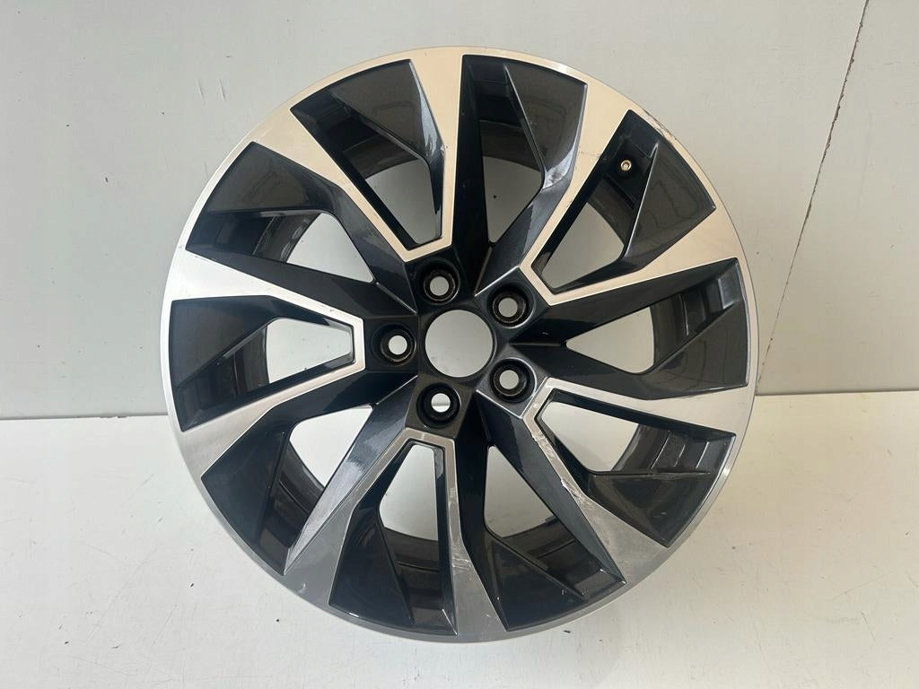 1x Alufelge 16 Zoll 7.0" 5x100 6V0601025 Skoda Fabia Iii Rim Wheel FEL6888735828gr