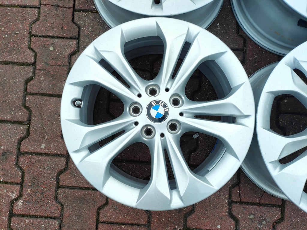 4x Alufelge 17 Zoll 7.5" 5x120 52ET Glanz Silber 6856065 BMW F39 X1 F48 FEL8635656126yh