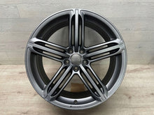 Laden Sie das Bild in den Galerie-Viewer, 4x Alufelge 20 Zoll 8.5" 5x112 33ET Glanz Silber 8R0601025N Audi Q5 Rim Wheel FEL3172231738hh