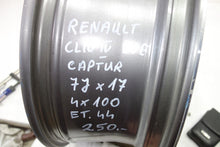 Laden Sie das Bild in den Galerie-Viewer, 1x Alufelge 17 Zoll 7.0" 5x112 44ET 403000803 Renault Captur Clio 1 Rim Wheel FEL9684422792nc