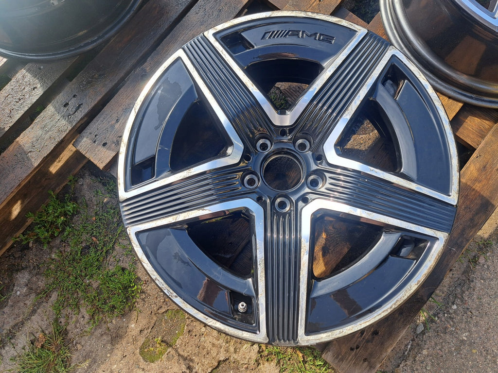 1x Alufelge 19 Zoll 8.0" 5x112 30ET A2544010400 Mercedes-Benz Glc Rim Wheel FEL2983524920mz