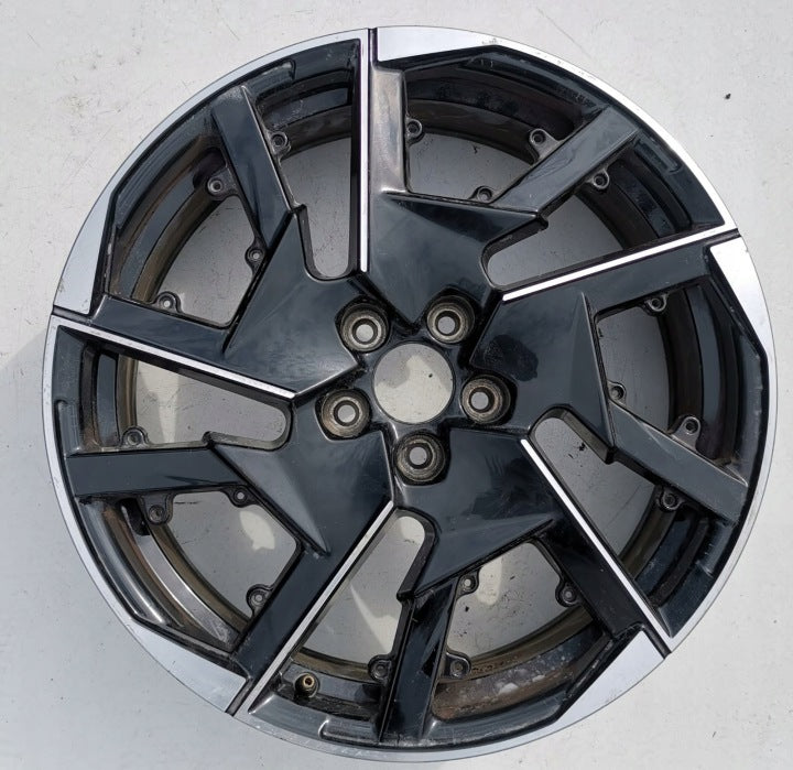 1x Alufelge 19 Zoll 7.0" 5x108 41ET Glanz Schwarz 9839945680 Peugeot Rim Wheel FEL7200755986yb
