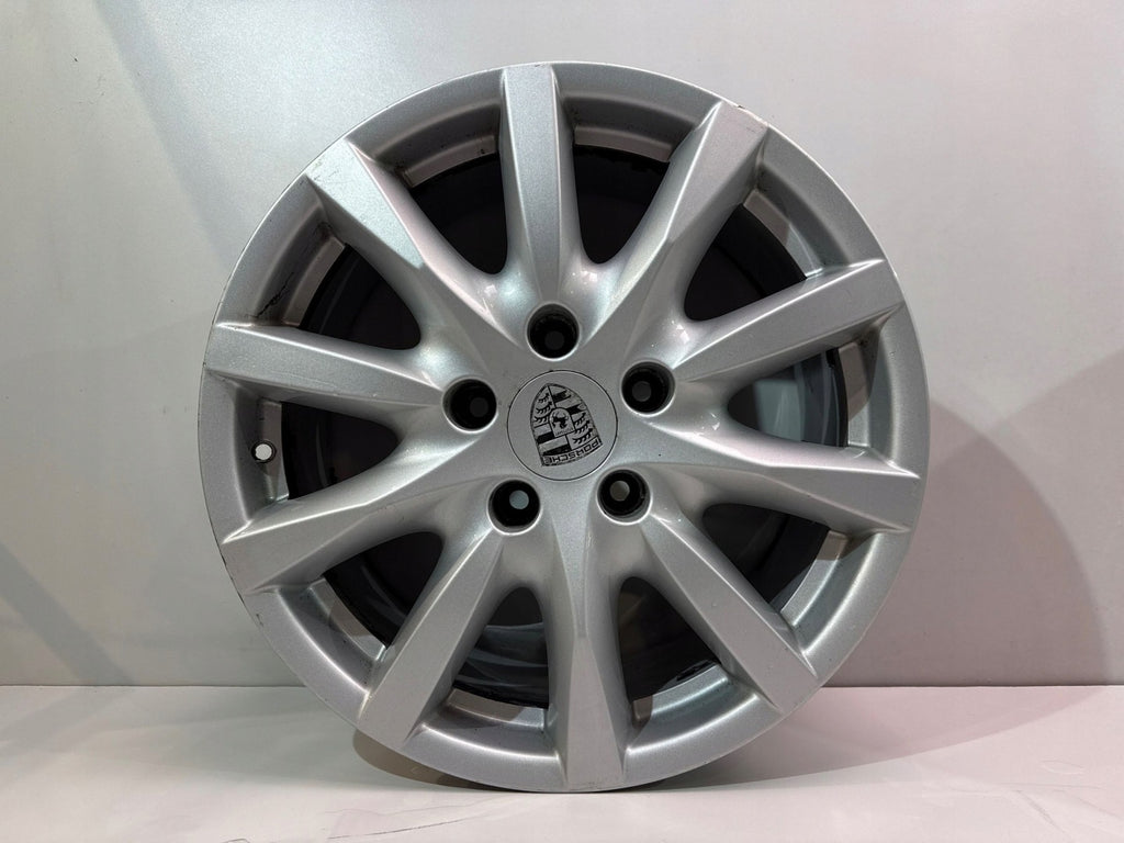 4x Alufelge 18 Zoll 8.0" 5x130 53ET Glanz Silber 7P5601025 Porsche Cayenne FEL4992720257ea